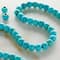 12 Pack: Turquoise Dyed Howlite Rondelle Beads, 4mm by Bead Landing™